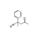 2-Methyl-4-oxo-2-phenylpentanenitrile