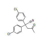 2,2-Bis(4-chlorophenyl)-4-oxopentanenitrile