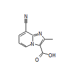 8-Cyano-2-methylimidazo[1,2-a]pyridine-3-carboxylic Acid