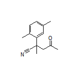 2-(2,5-Dimethylphenyl)-2-methyl-4-oxopentanenitrile