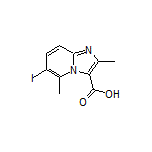 6-Iodo-2,5-dimethylimidazo[1,2-a]pyridine-3-carboxylic Acid