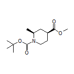 Methyl (2S,4S)-1-Boc-2-methylpiperidine-4-carboxylate