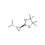 (1S,2S)-2-Isopropylcyclopropylboronic Acid Pinacol Ester