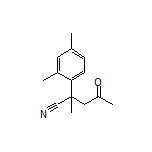 2-(2,4-Dimethylphenyl)-2-methyl-4-oxopentanenitrile