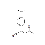 2-[4-(tert-Butyl)phenyl]-4-oxopentanenitrile