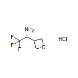 2,2,2-Trifluoro-1-(oxetan-3-yl)ethanamine Hydrochloride