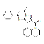 [3,4-Dihydroquinolin-1(2H)-yl](7-methyl-5-phenylpyrazolo[1,5-a]pyrimidin-2-yl)methanone