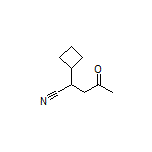 2-Cyclobutyl-4-oxopentanenitrile