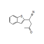 2-(2-Benzothienyl)-4-oxopentanenitrile