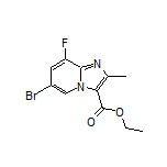 Ethyl 6-Bromo-8-fluoro-2-methylimidazo[1,2-a]pyridine-3-carboxylate