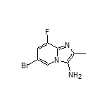 3-Amino-6-bromo-8-fluoro-2-methylimidazo[1,2-a]pyridine