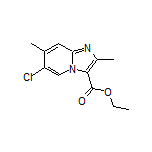 Ethyl 6-Chloro-2,7-dimethylimidazo[1,2-a]pyridine-3-carboxylate