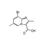 8-Bromo-2,6-dimethylimidazo[1,2-a]pyridine-3-carboxylic Acid