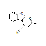 2-(Benzofuran-3-yl)-4-oxopentanenitrile