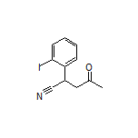 2-(2-Iodophenyl)-4-oxopentanenitrile