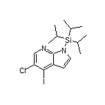 5-Chloro-4-iodo-1-(triisopropylsilyl)-1H-pyrrolo[2,3-b]pyridine