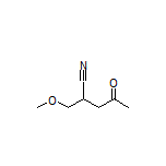 2-(Methoxymethyl)-4-oxopentanenitrile