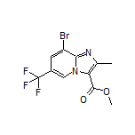 Methyl 8-Bromo-2-methyl-6-(trifluoromethyl)imidazo[1,2-a]pyridine-3-carboxylate