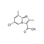 6-Chloro-2,8-dimethylimidazo[1,2-a]pyridine-3-carboxylic Acid