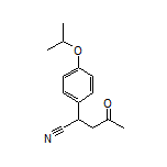 2-(4-Isopropoxyphenyl)-4-oxopentanenitrile