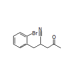 2-(2-Bromobenzyl)-4-oxopentanenitrile