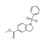 Methyl 1-(Phenylsulfonyl)indoline-5-carboxylate