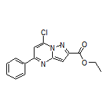 Ethyl 7-Chloro-5-phenylpyrazolo[1,5-a]pyrimidine-2-carboxylate