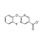 2-(2-Fluorophenoxy)-5-nitropyrimidine