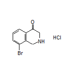 8-Bromo-2,3-dihydroisoquinolin-4(1H)-one Hydrochloride