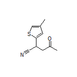 2-(4-Methylthiophen-2-yl)-4-oxopentanenitrile