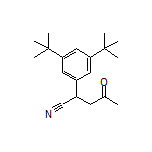 2-(3,5-Di-tert-butylphenyl)-4-oxopentanenitrile