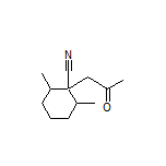 2,6-Dimethyl-1-(2-oxopropyl)cyclohexanecarbonitrile