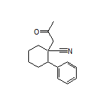 1-(2-Oxopropyl)-2-phenylcyclohexanecarbonitrile