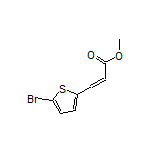 Methyl 3-(5-Bromo-2-thienyl)acrylate