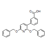 3-[2,6-Bis(benzyloxy)pyridin-3-yl]benzoic Acid