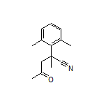 2-(2,6-Dimethylphenyl)-2-methyl-4-oxopentanenitrile