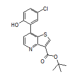 tert-Butyl 7-(5-Chloro-2-hydroxyphenyl)thieno[3,2-b]pyridine-3-carboxylate