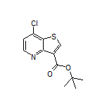 tert-Butyl 7-Chlorothieno[3,2-b]pyridine-3-carboxylate