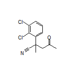 2-(2,3-Dichlorophenyl)-2-methyl-4-oxopentanenitrile