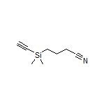 4-(Ethynyldimethylsilyl)butanenitrile