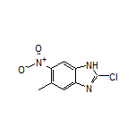 2-Chloro-5-methyl-6-nitro-1H-benzo[d]imidazole