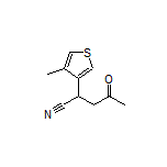 2-(4-Methylthiophen-3-yl)-4-oxopentanenitrile