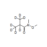 N-Methoxy-N-methyl-2-(methyl-d3)propanamide-2,3,3,3-d4