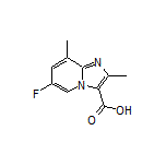 6-Fluoro-2,8-dimethylimidazo[1,2-a]pyridine-3-carboxylic Acid