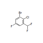 1-Bromo-2-chloro-3-(difluoromethyl)-5-fluorobenzene