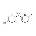 6-[2-(5-Chloro-2-pyridinyl)-2-propanyl]pyridin-2(1H)-one