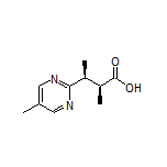 (2S,3S)-2-Methyl-3-(5-methyl-2-pyrimidinyl)butanoic Acid