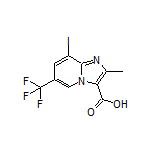 8-Iodo-2-methyl-6-(trifluoromethyl)imidazo[1,2-a]pyridine-3-carboxylic Acid