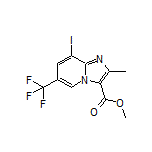 Methyl 8-Iodo-2-methyl-6-(trifluoromethyl)imidazo[1,2-a]pyridine-3-carboxylate