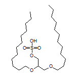 2,3-Bis(dodecyloxy)propyl Hydrogen Sulfate